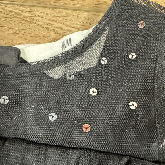 H&M black tulle toddle dress - Picture 3 of 4